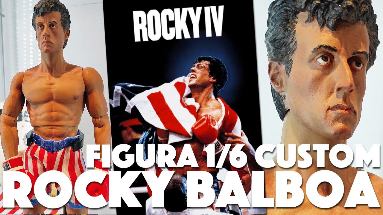 | 🥊 #Figura Rocky Balboa 1/6 #Custom. #Rocky IV 12'' 30 cm | Iconic Toys Custom 🏆