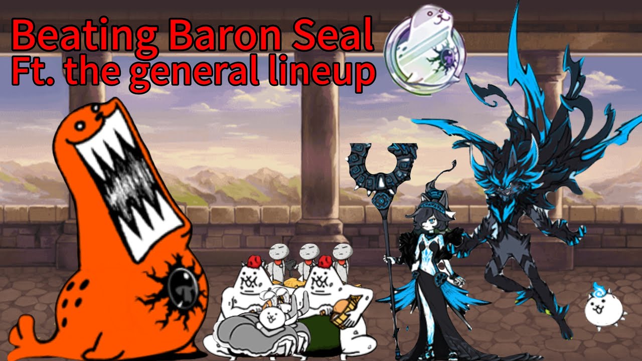 Obliterating Baron Seal / Red Alert Lv. MAX with the good ol’ general lineup 