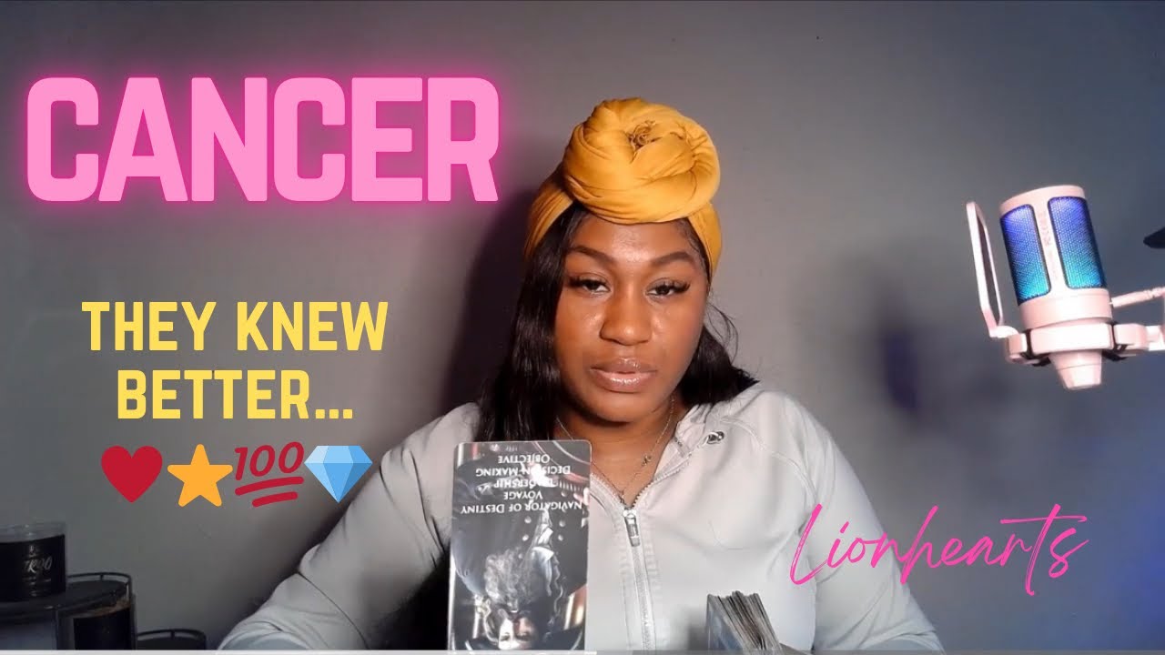 CANCER💛WHAT YOU NEED TO KNOW