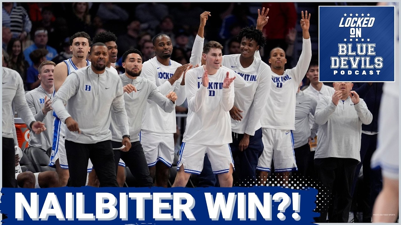HEARTSTOPPER: Duke Basketball CLINCHES Wild Win, Isaiah Evans & Cam Boozer DOMINATE ACC Tourney