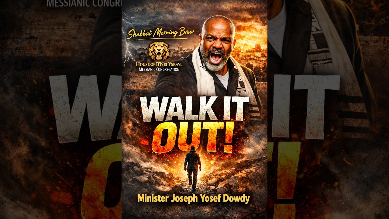 WALK IT OUT; Shabbat Morning Brew