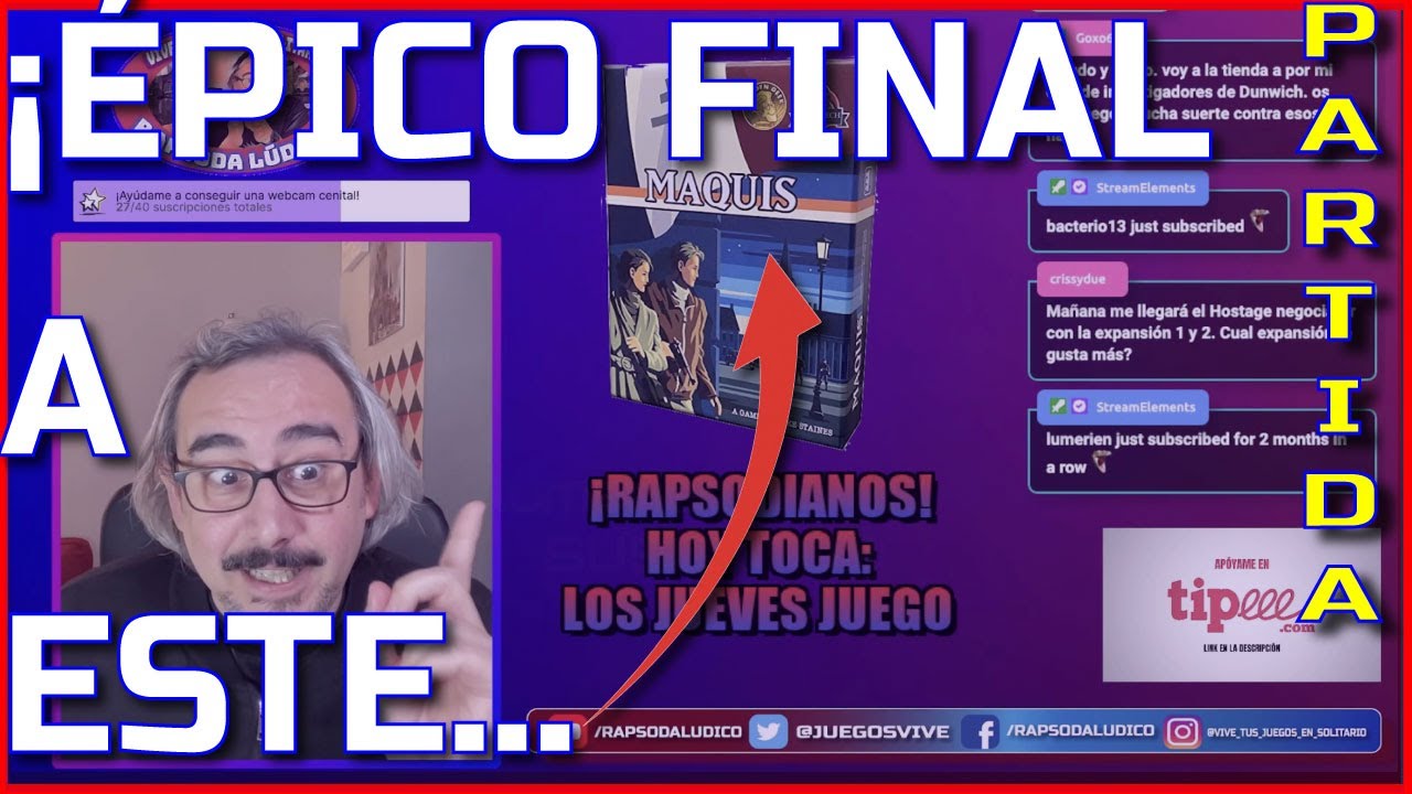 🪖 MAQUIS 🇫🇷 PARTIDA EN SOLITARIO 2022