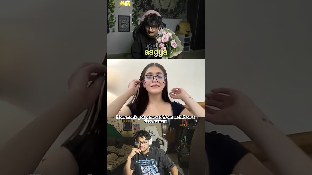 Monk almost got cancelled on rachitroo edate stream