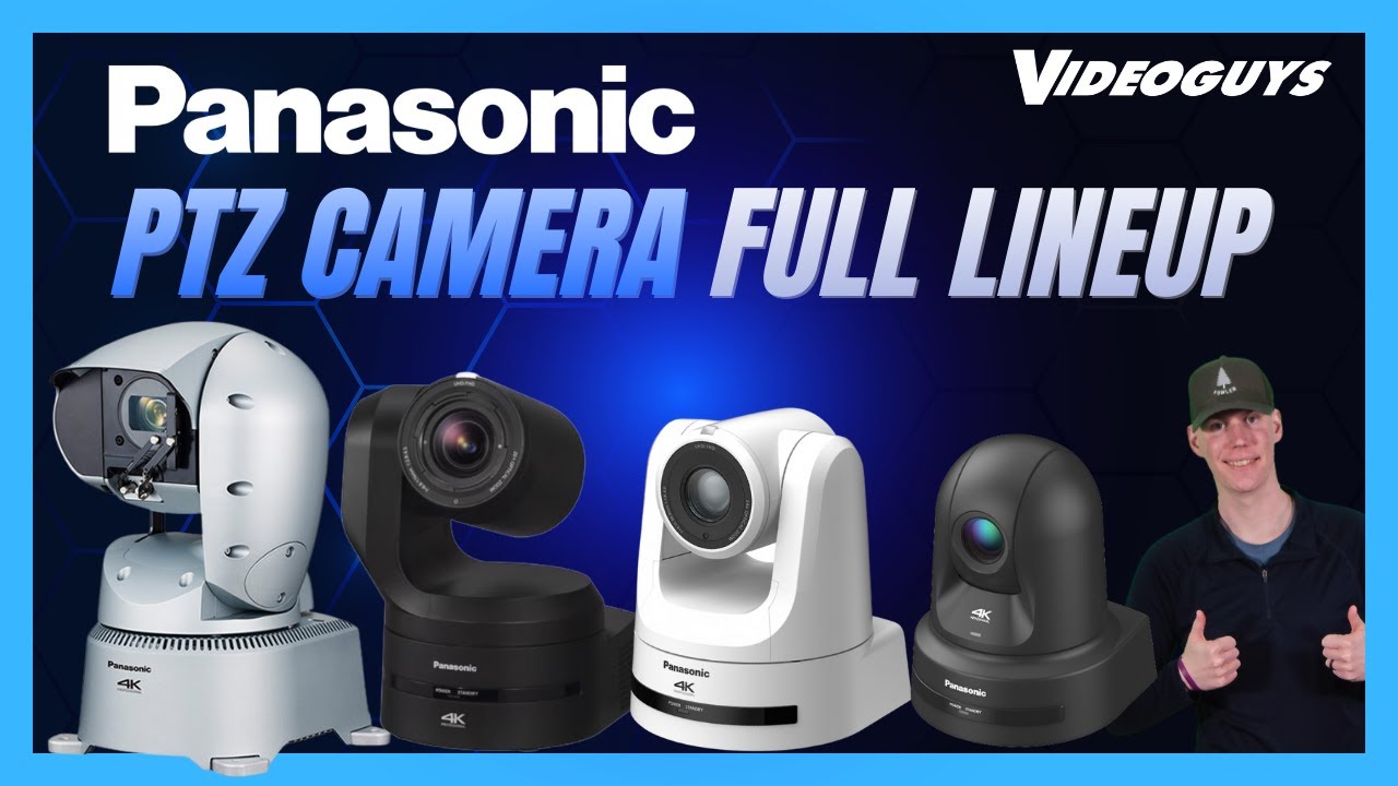 Panasonic PTZ Camera Lineup Explained | Platinum, Premium & Pro Series for Live Streaming