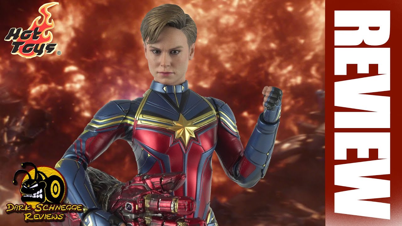 Hot Toys | Avengers Endgame CAPTAIN MARVEL MMS575 Review [German/Deutsch]