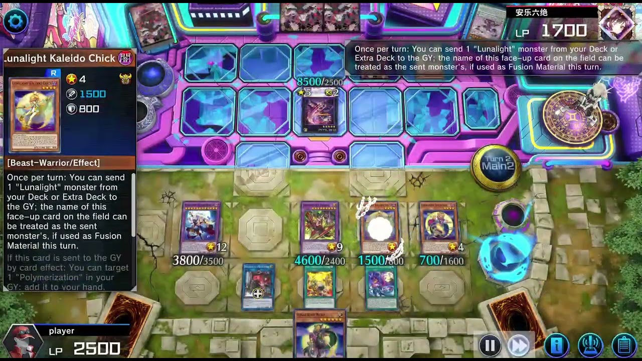 heavy poly into solitaire board and cleanup after