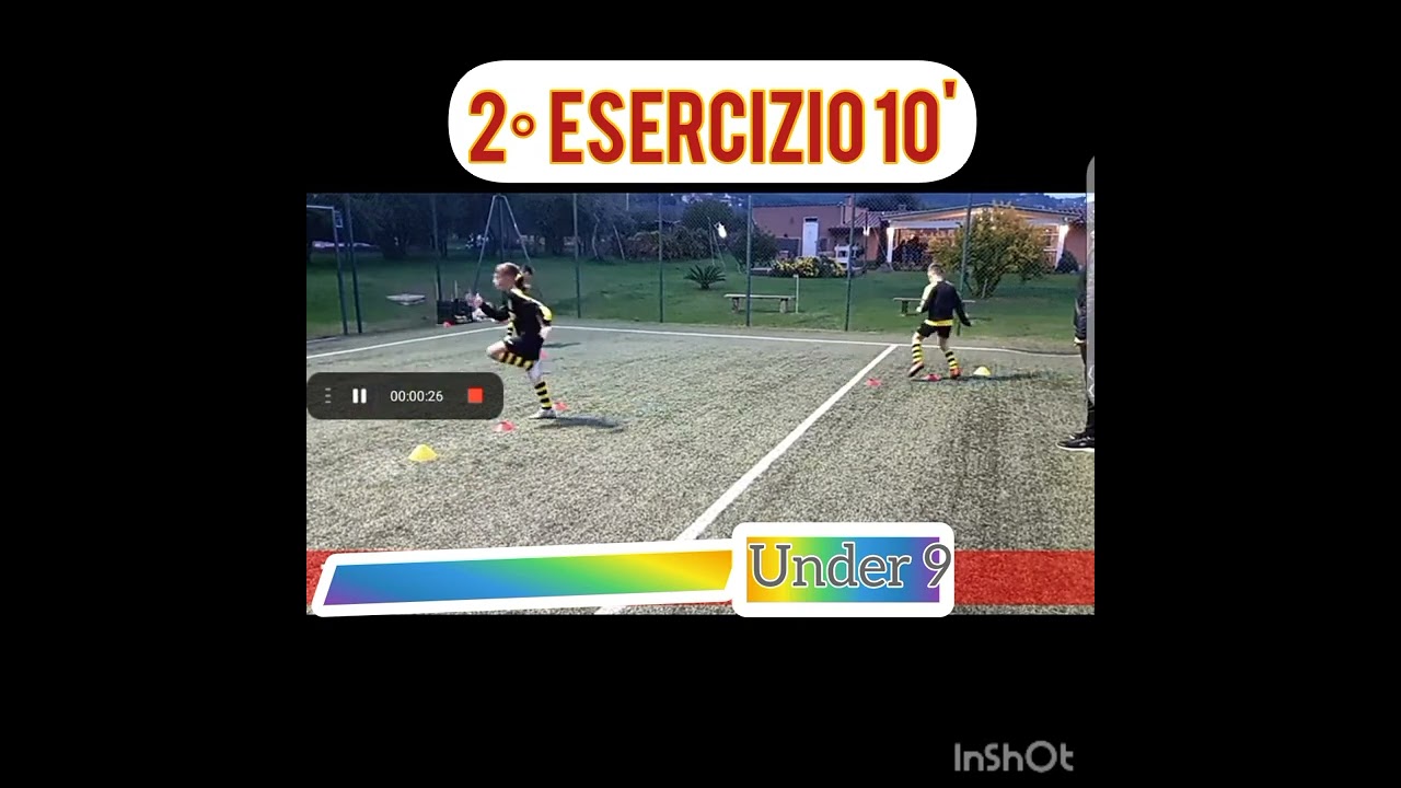 8°allenamento completo primi calci pulcini