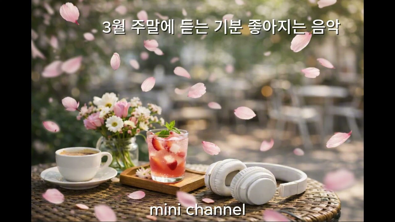 주말에 듣기 좋은 봄 음악 🌸 | Spring Weekend Playlist | 3월 4월 카페 음악