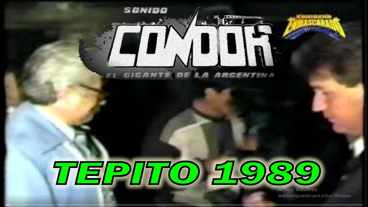 VIDEO SONIDO CONDOR 1989 - SALSA DE LA CASA BLANCA