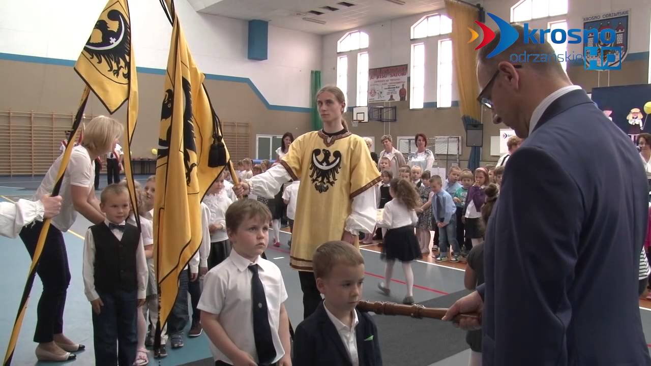 Pasowanie na Małych Obywateli Gminy Krosno Odrzańskie - 12.06.2015 r. - krosno24.tv