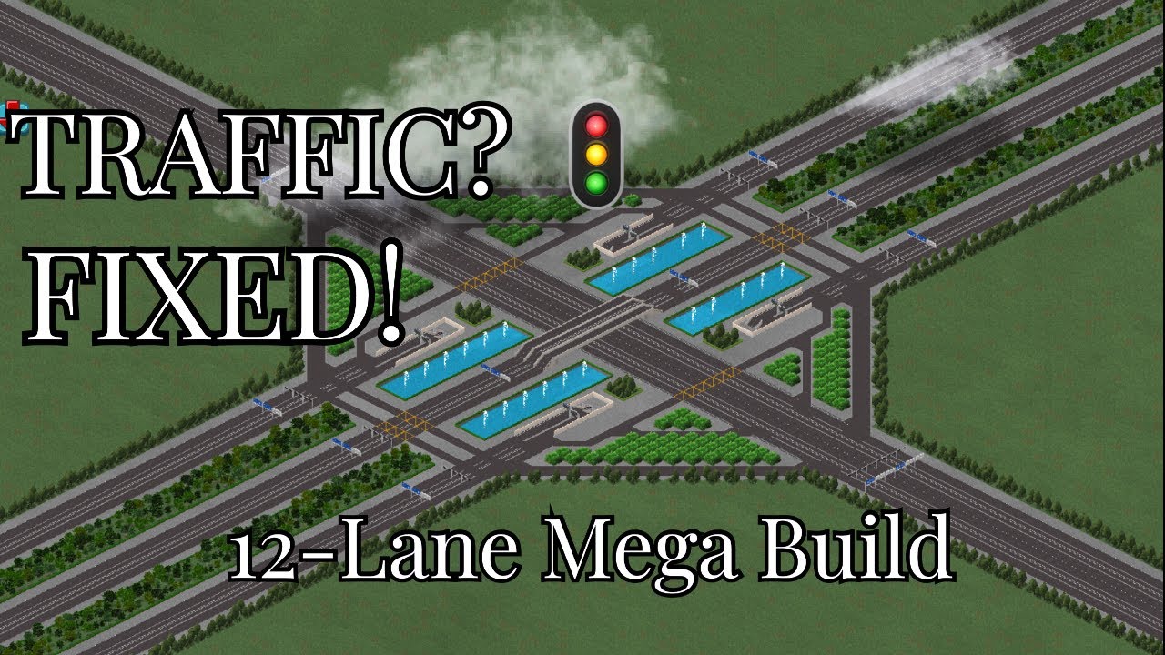 Ultimate Mega Interchange Tutorial | TheoTown Road Build Guide@TinyTheoworlds 