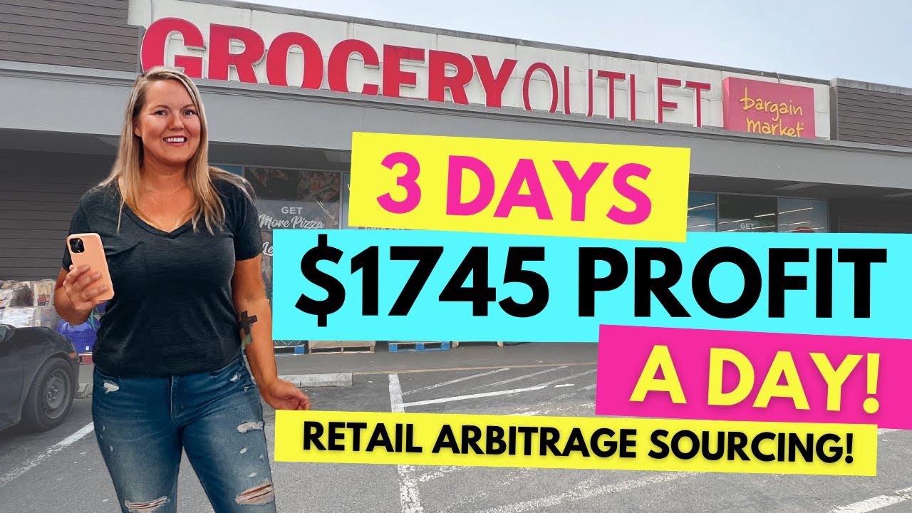 $1745 PROFIT A DAY! Retail Arbitrage Travel Sourcing: 3 Days, 7 Grocery Outlets for Amazon FBA