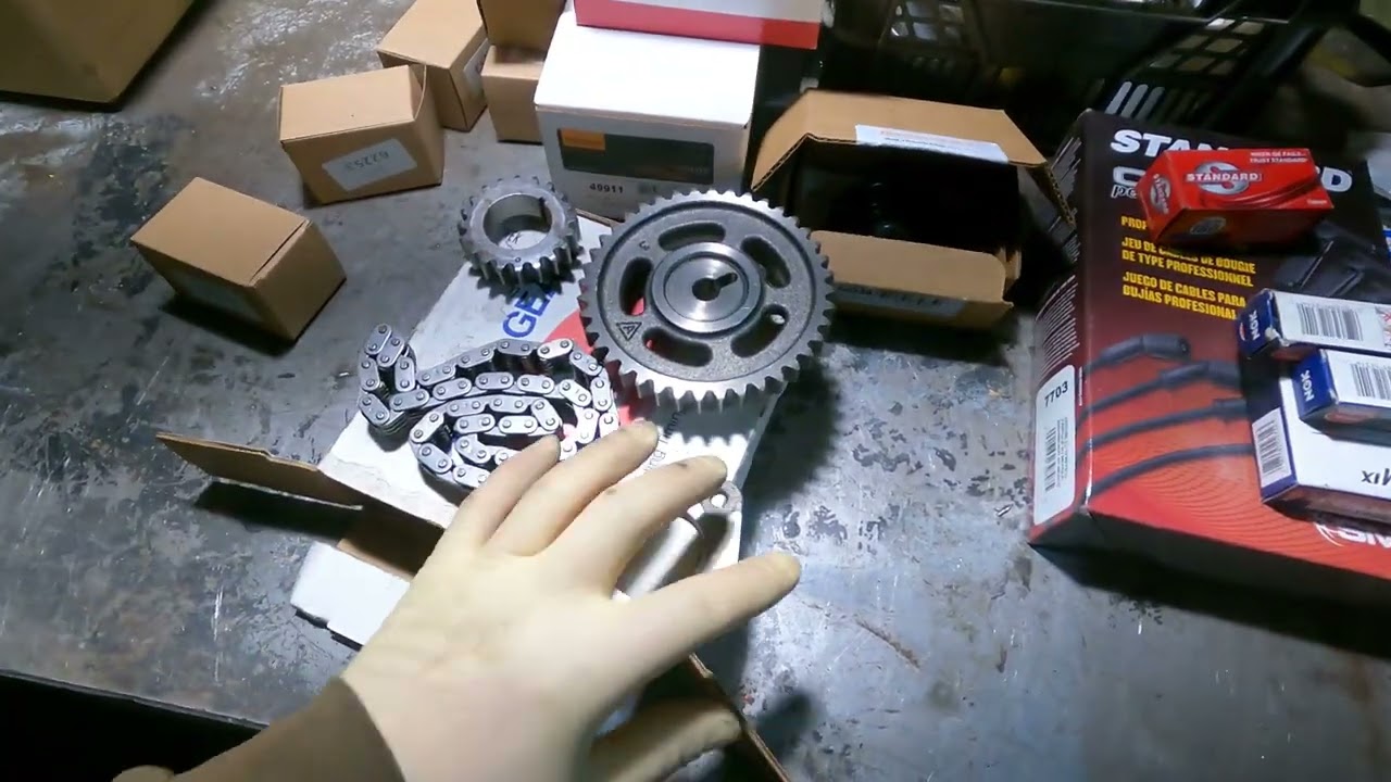 Chrysler grand Voyager 3.3 начало ремонта , в планах поменять цепь ГРМ