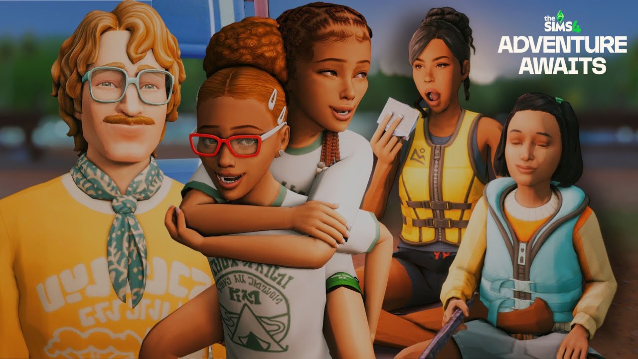 Meet the Bonds Family! 🏡 Their First Adventure in The Sims 4: Adventure Awaits