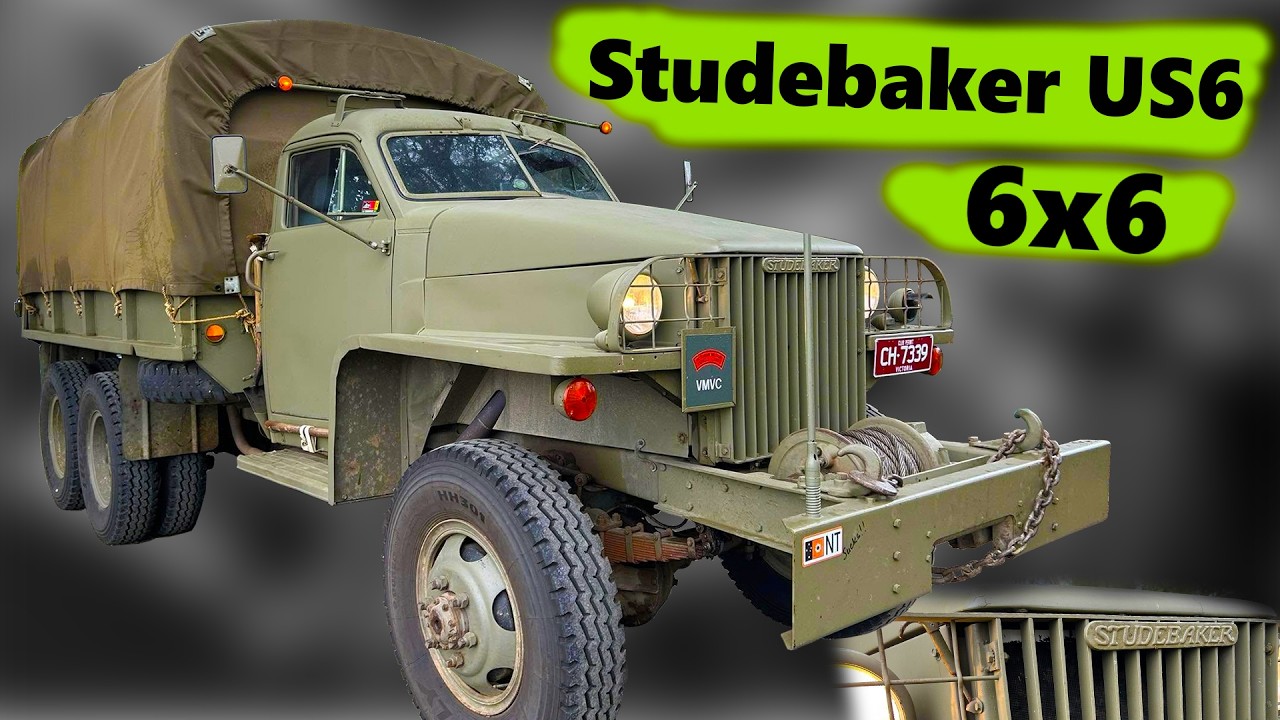 Почему легендарные Гузовики Studebaker US6 называли дырявыми История Грузовиков STUDEBAKER