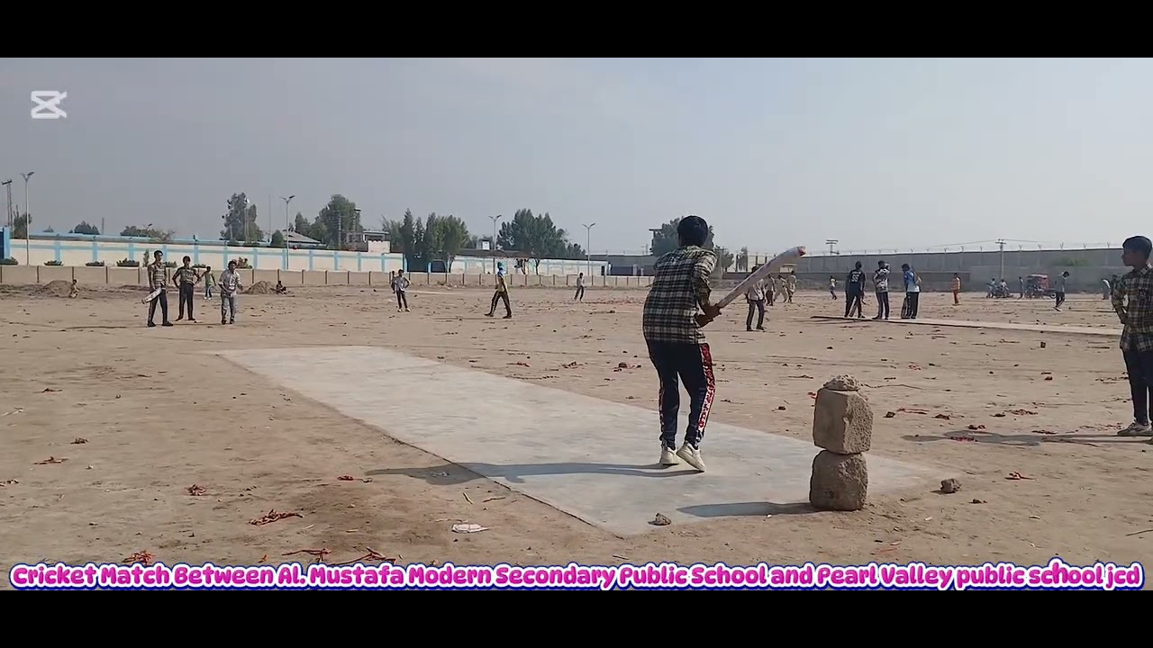 Cricket match between Al.Mustafa Modern Secondary Public school and Pearl Valley Public Schools Jcd