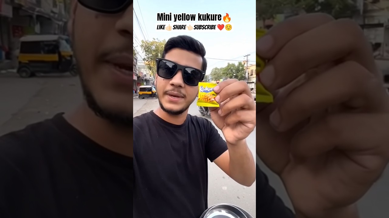 Itna Chhota Kurkure?😭#minikurkure #desishorts #streetfind #indiansnacks #viralindia #funnyshorts