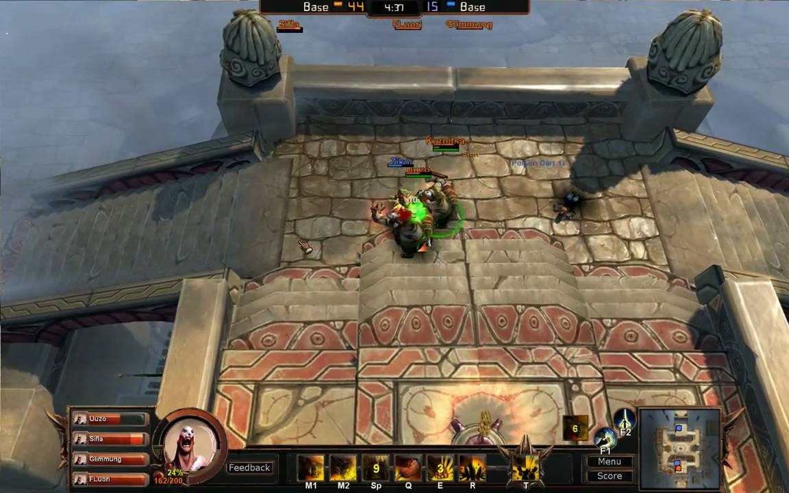 Gluttons vs. Ranids - Bloodline Champions Beta