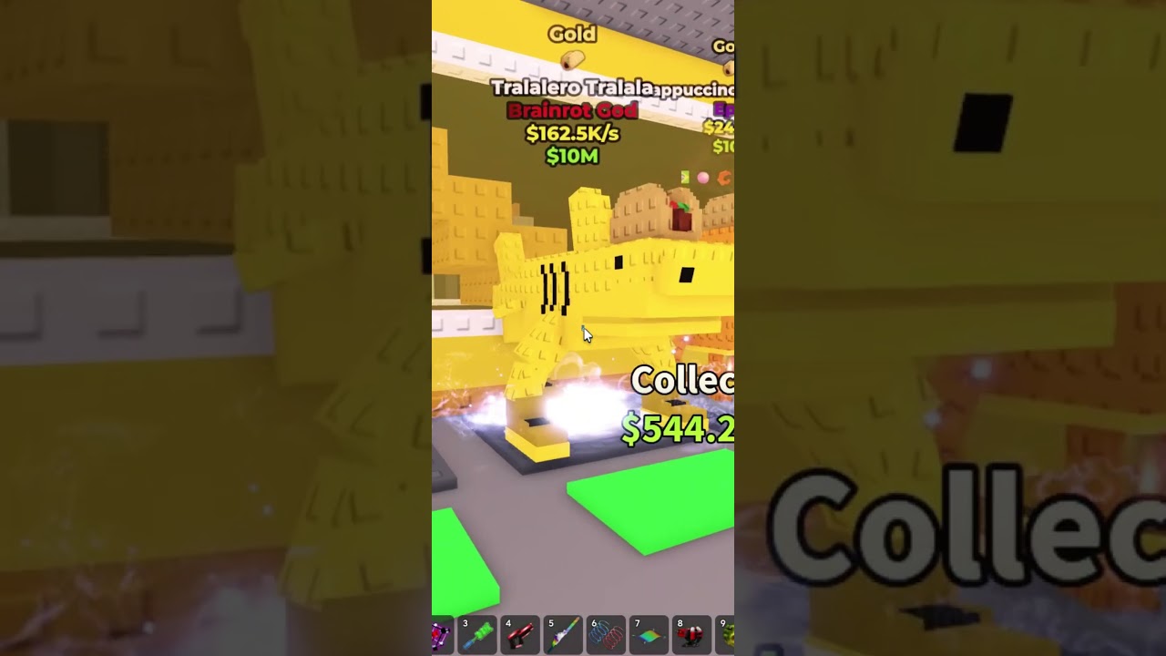 Gold Base Son 🤩🪙 I Credits to @AzachsWorld for the Sound #sab #stealabrainrot