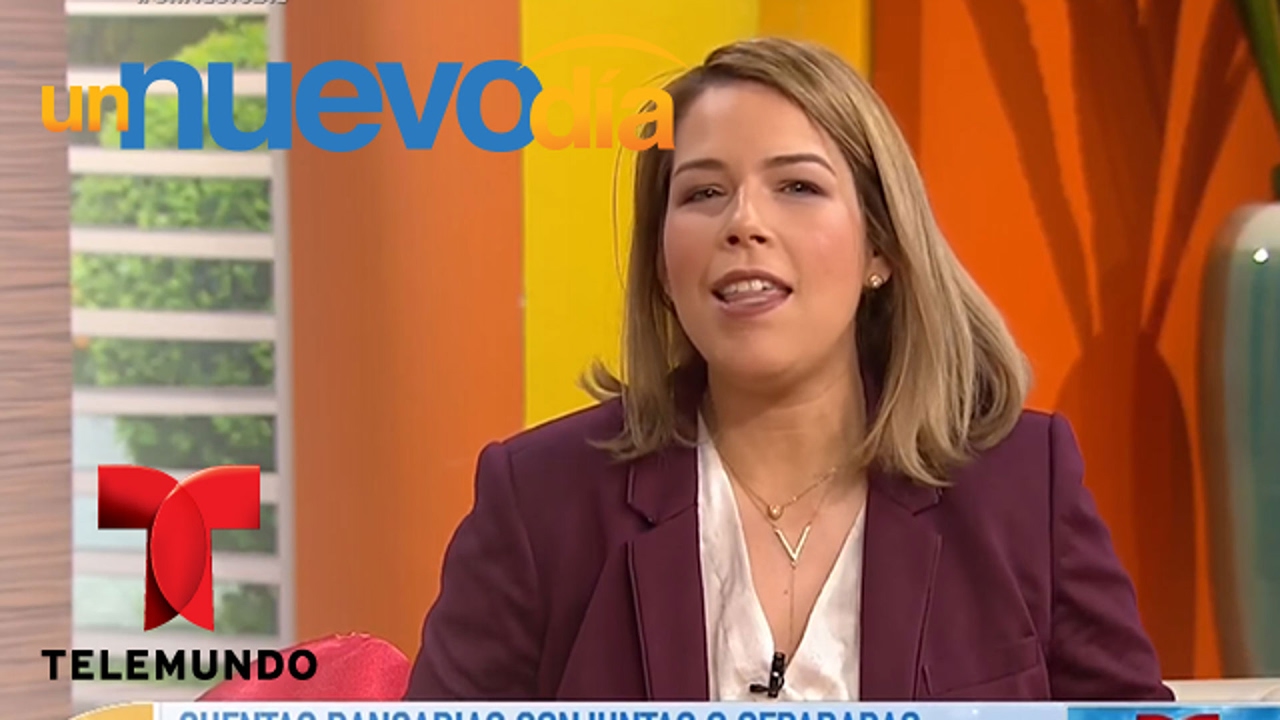 ¿Las parejas deben tener cuentas juntas o separadas? | Un Nuevo Día | Telemundo