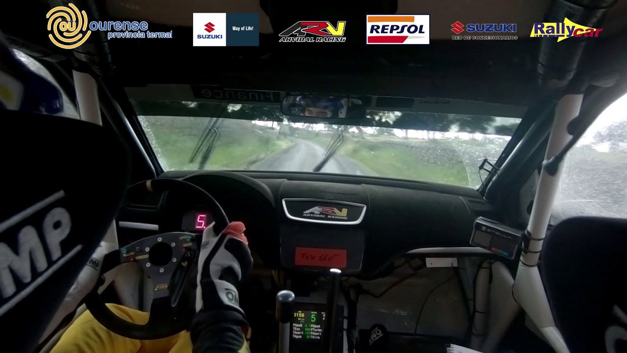 Onboard Javier Pardo - Adrian Perez / TC-8 Rally de Tierra de Pozoblanco / Suzuki Swift R+ N5