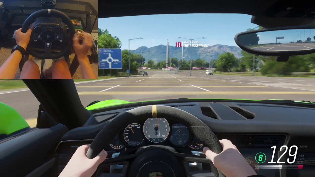 Forza horizon 4 2019 Porsche 911 GT3 RS First person + Wheel Cam Test Drive