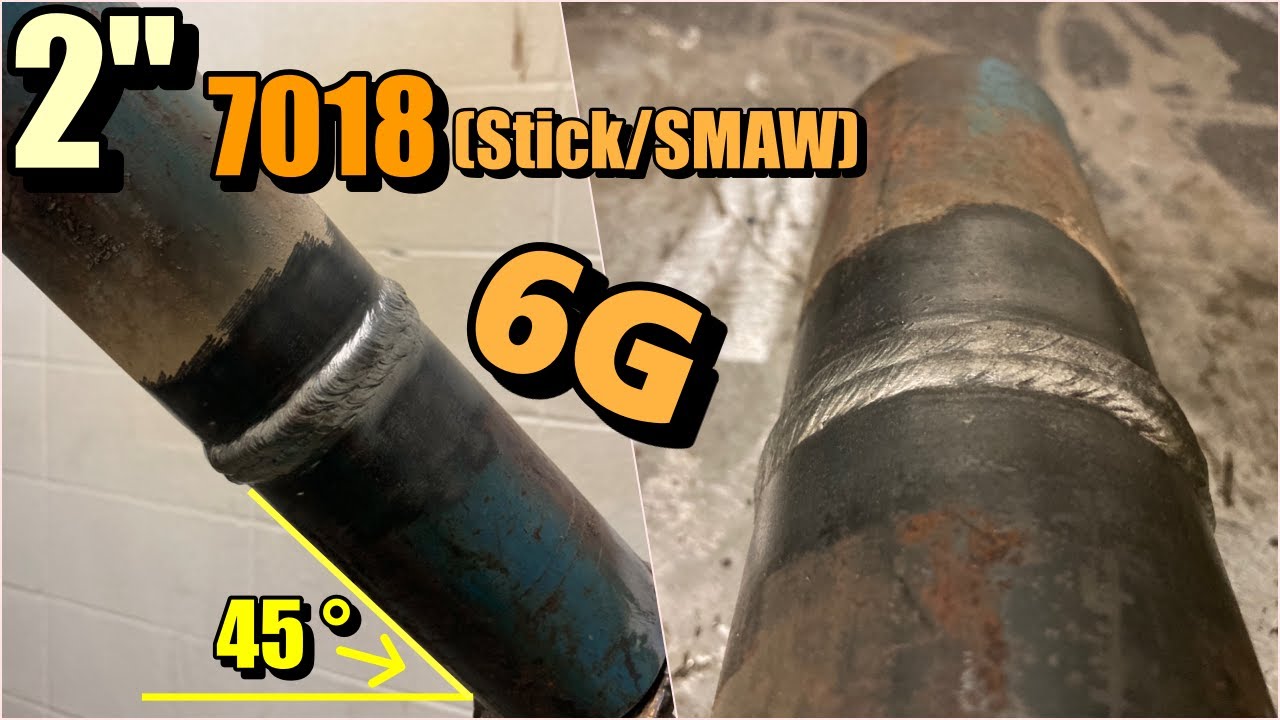 2-дюймовая/6G/7018 палочная сварка (SMAW)