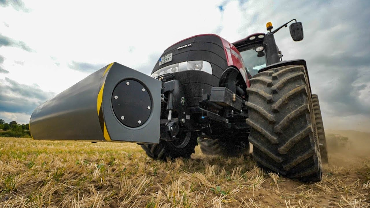 CASE IH MAGNUM 380 ROWTRAC mit TSM Bodensensor | Teilflächenspezifische Bodenbearbeitung