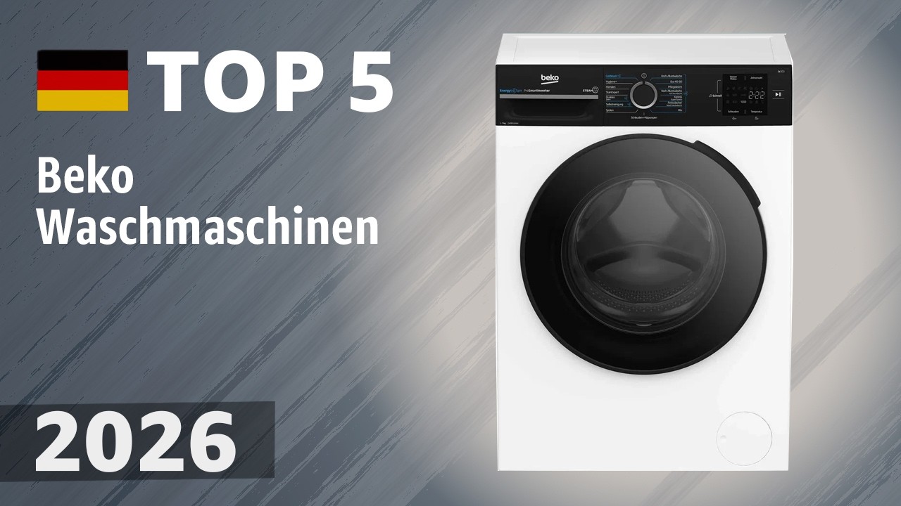 Beko-Waschmaschinen 2026: Die besten 5 im Vergleich