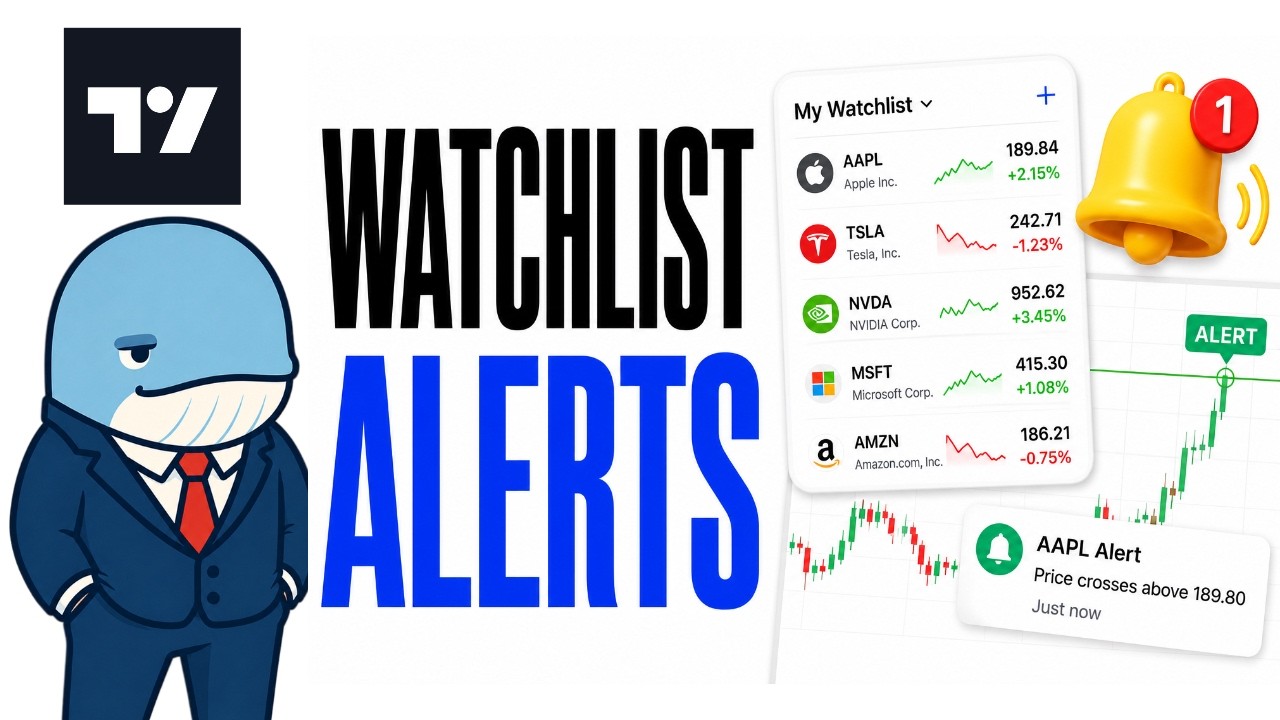 How to Set Watchlist Alerts on TradingView