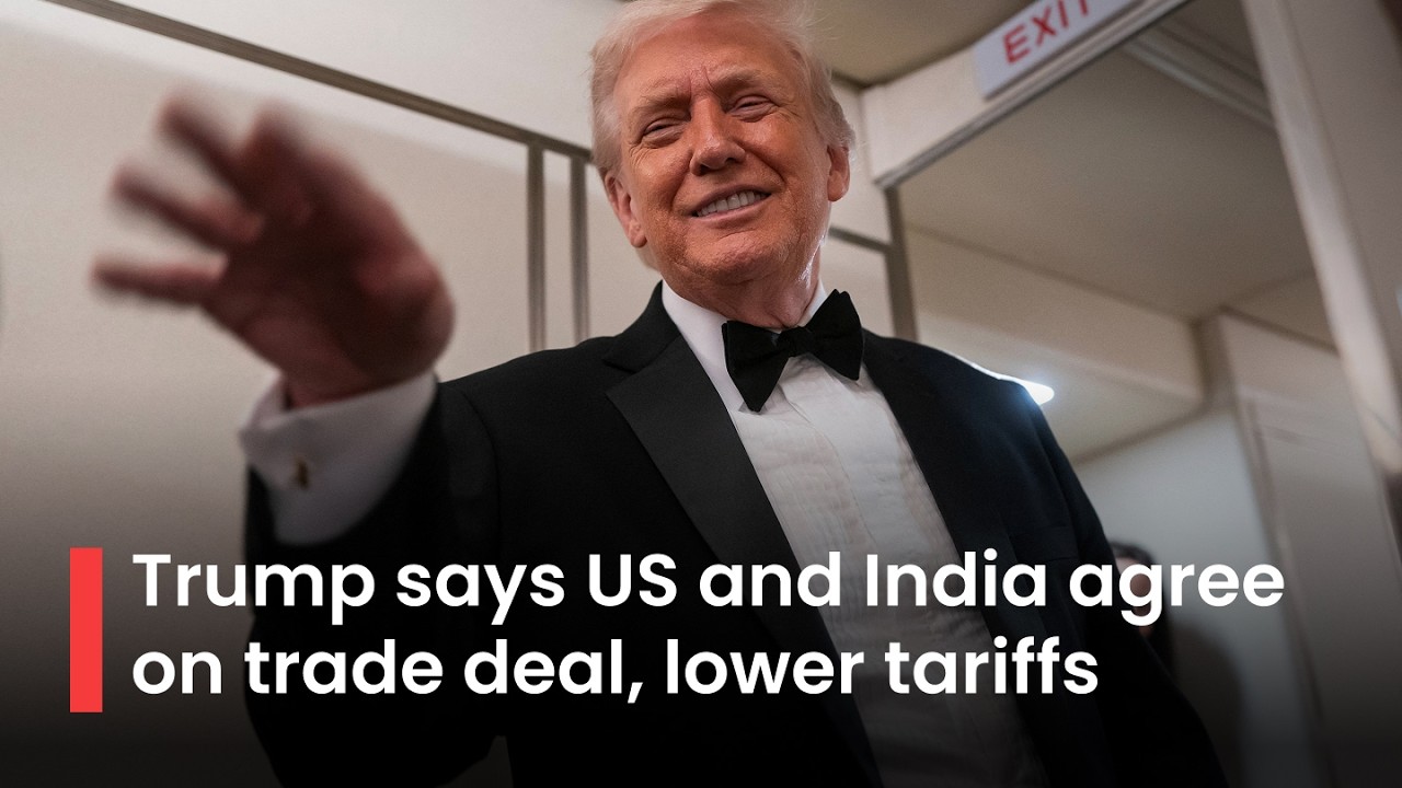 BREAKING NEWS: Trump claims India drops Russian oil as US-India trade deal slashes tariffs
