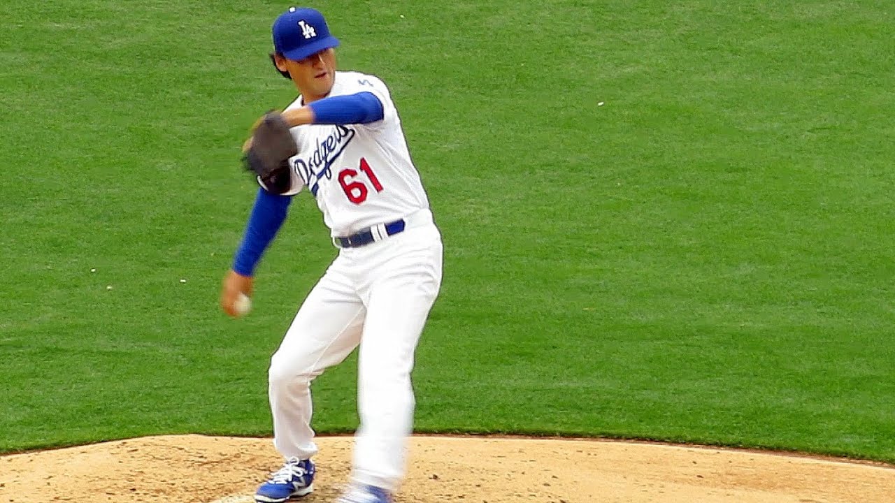 Chan Ho Park 박찬호 Pitches @Dodgers 2015-05-16