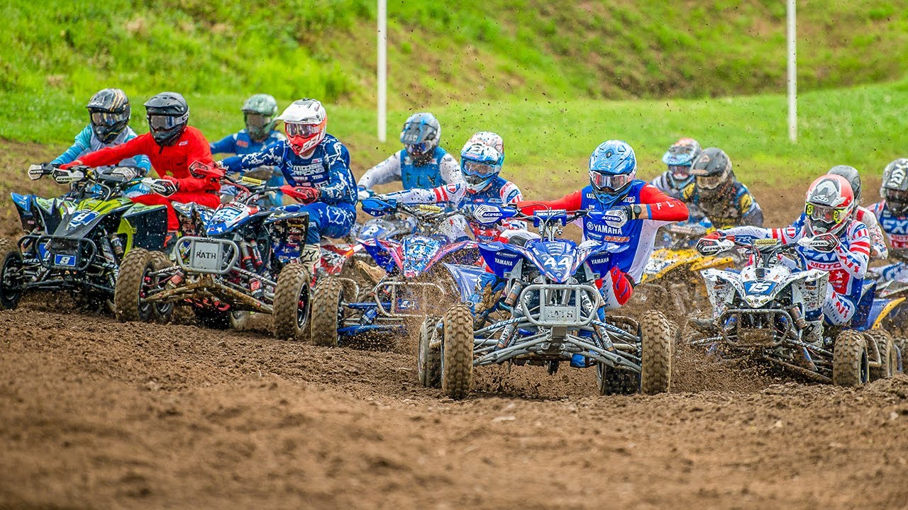 8-й раунд гоночной трассы Pleasure Valley Raceway — национальный чемпионат ATVMX 2023 года — полн...