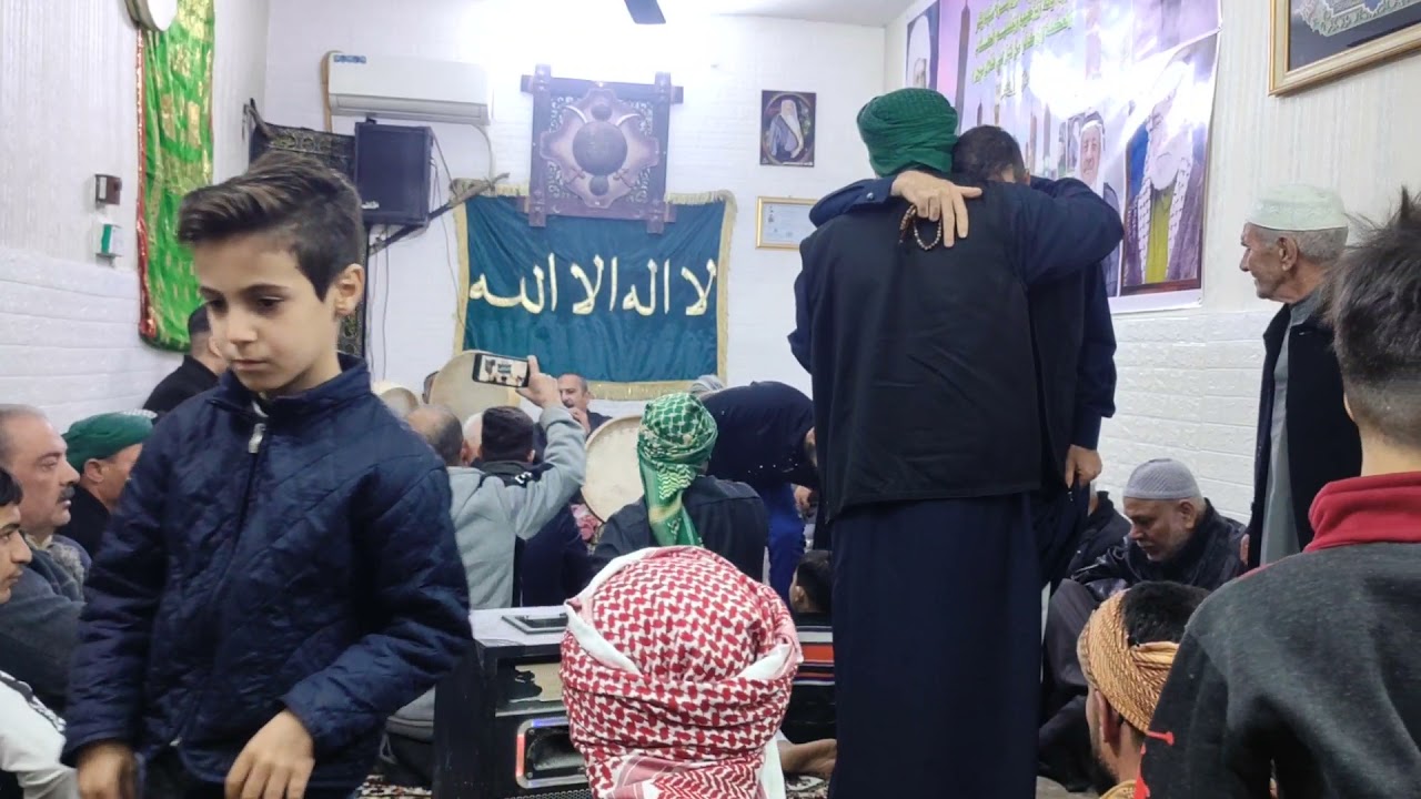 التكيه الرفاعيه قصيده يبن الرفاعي تدارك وقصيده كوموا افزعوا ياشجعان