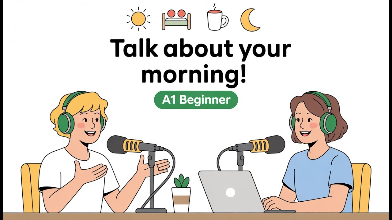 Talk About Your Morning | English Daily Habits | Easy English for Beginners