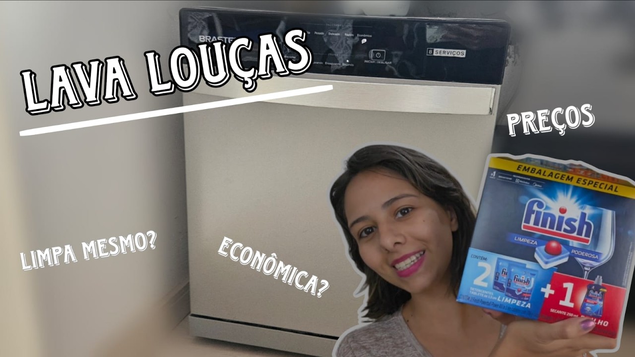 lava louças VALE A PENA? mostrei tudo!!