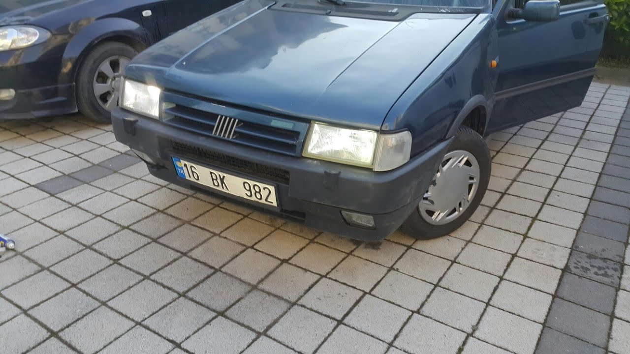 Fiat Uno sx ön tampon nasıl sökülür far yıkama montaj front bumper remove headlight washer replace