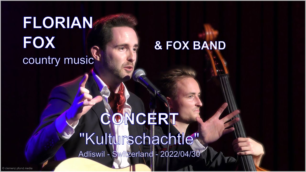 Florian Fox & Fox Band Country Music Live Concert Kulturschachtle Adliswil Switzerland