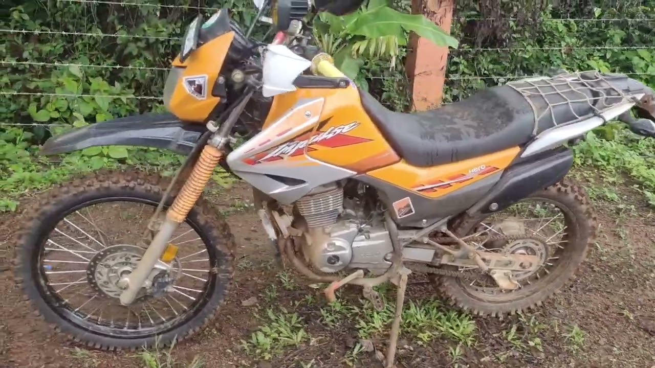 Hero Impulse| Modifications | 21-18 new wheel set up. #heroimpulse #offroading #modification