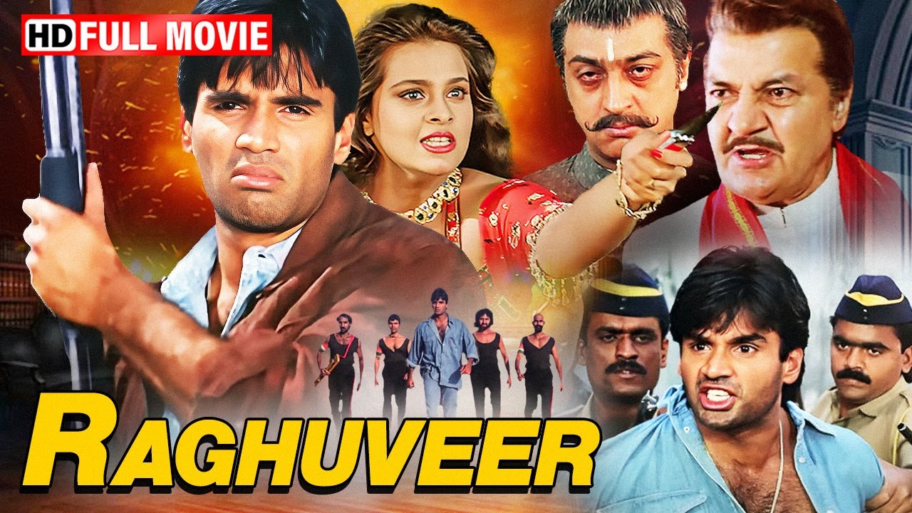 🔥 Raghuveer | Suniel Shetty vs Gulshan Grover | 90s Hit Action Movie | Full HD Hindi Film