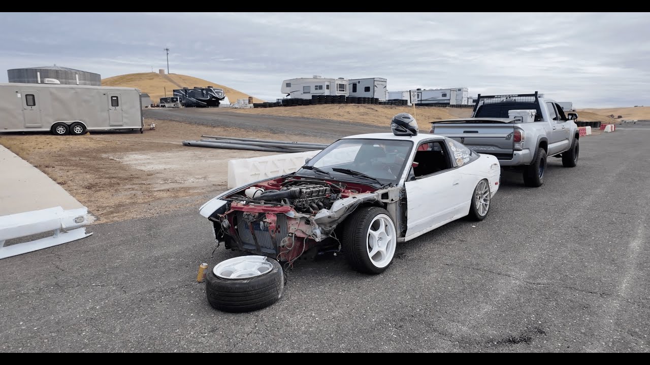 I CRASHED MY S13 DRIFTING AT THUNDERHILL