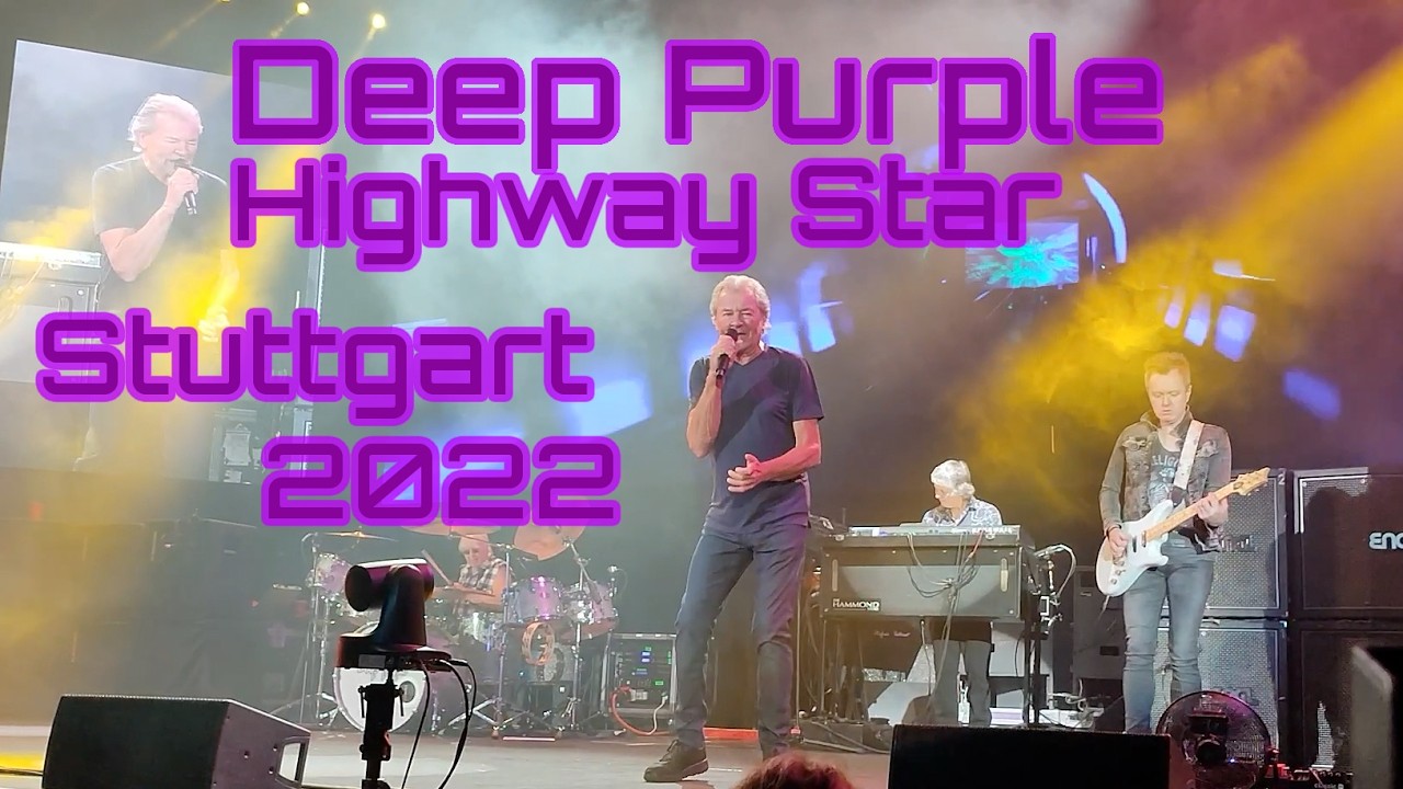 Deep Purple - Highway Star live Stuttgart 2022 front of stage. #deeppurple #highwaystar #stuttgart