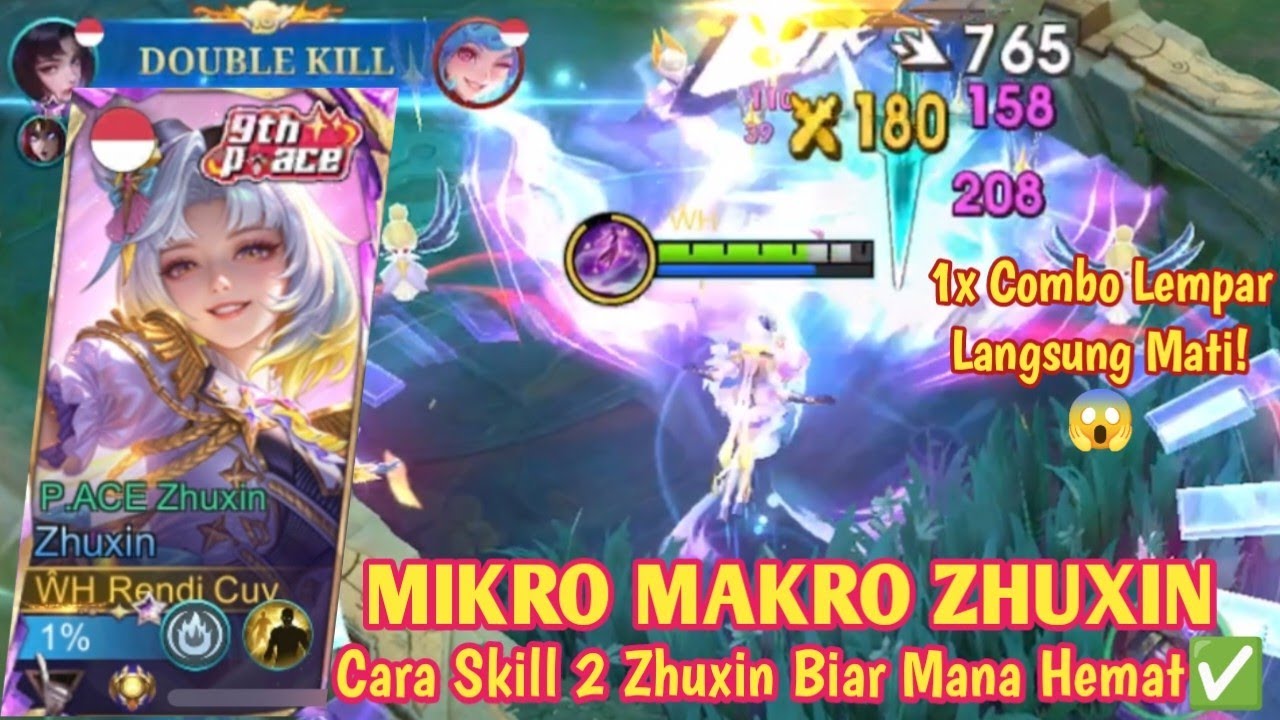 ZHUXIN TERSAKIT 18 KILL SEKALI LEMPAR MATI! TIPS & TRICK ZHUXIN! BUILD ZHUXIN TERSAKIT 2025 - MLBB