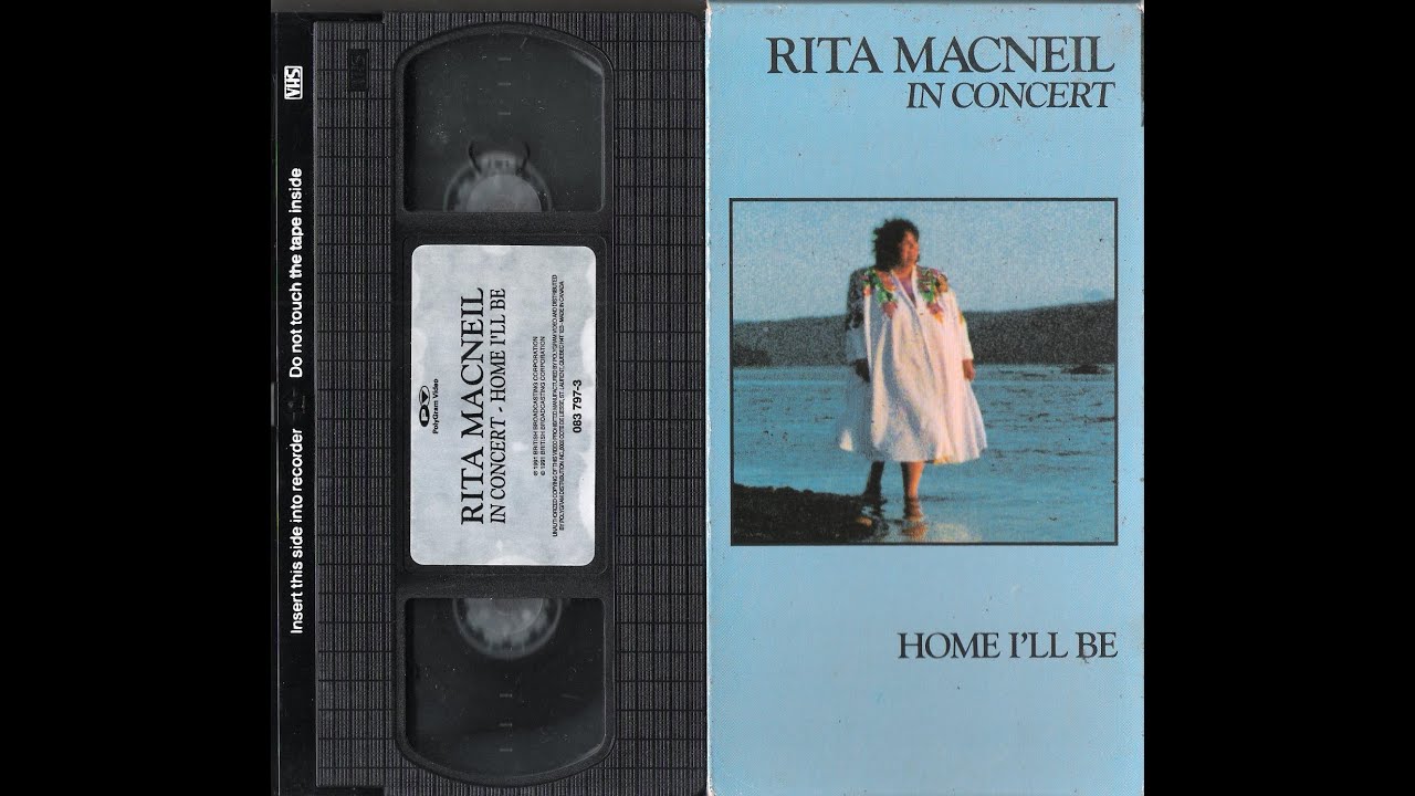 [VHS] Rita MacNeil In Concert - Home I'll Be - 1991