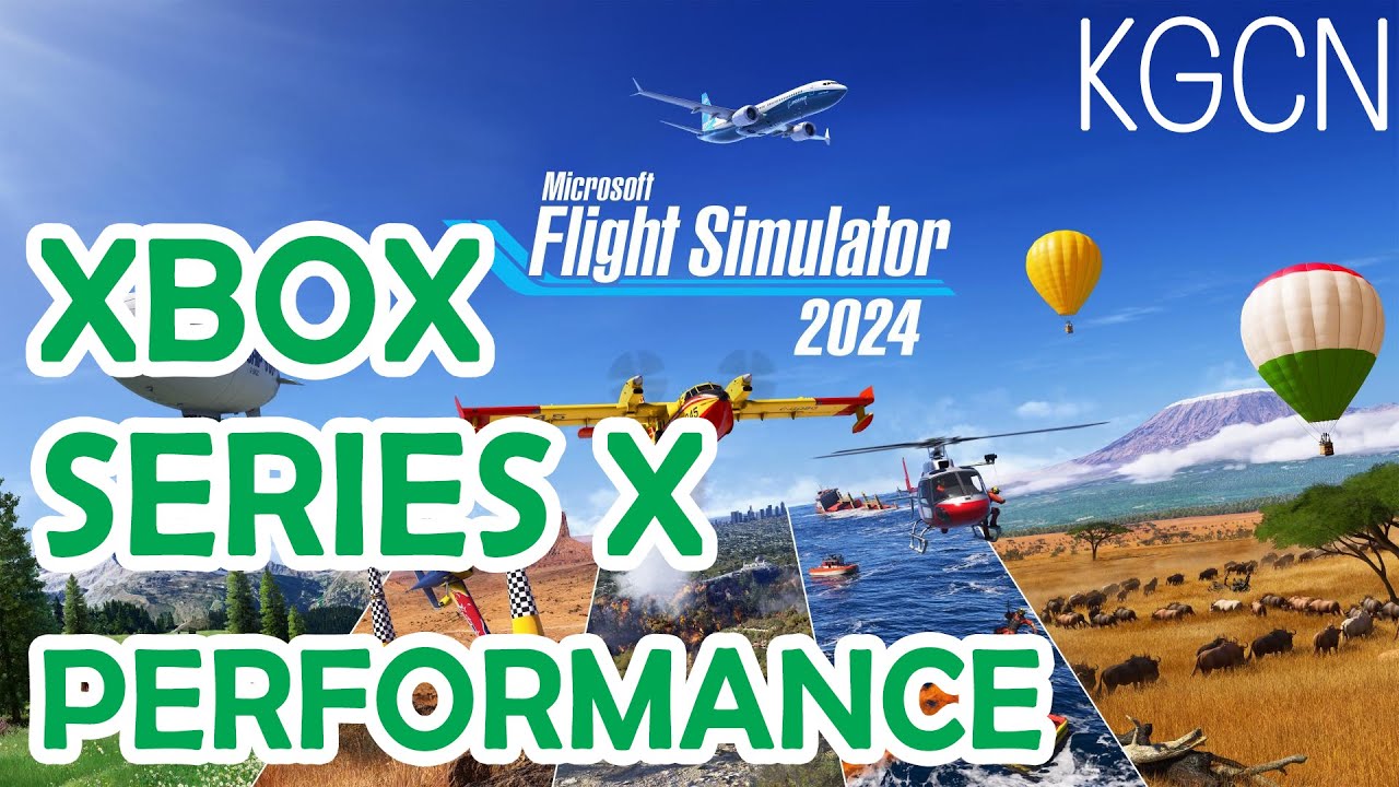 Microsoft Flight Simulator 2024 | KGCN | Xbox Series X Performance Analysis