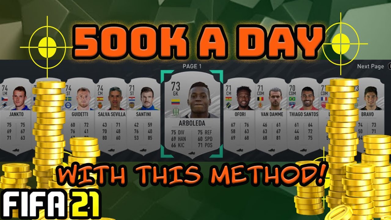 FIFA 21 INSANE TRICK TO MAKE 500K A DAY/ MASS BIDDING/ SNIPING
