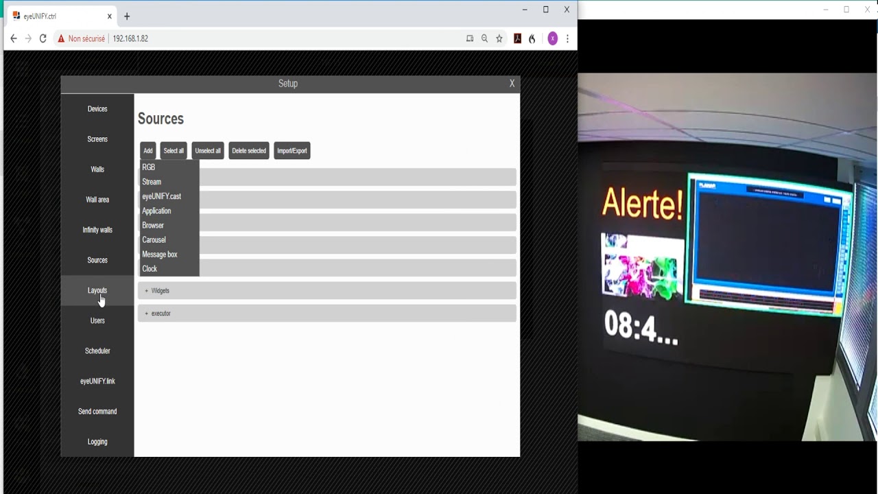 Présentation Eyeunify V2 Setup