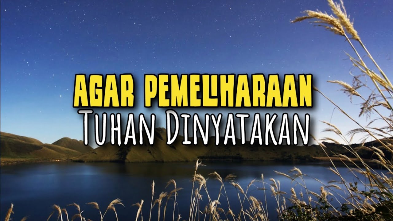 Agar Pemeliharaan Tuhan Dinyatakan - Renungan dan Doa Malam 19 Januari 2026