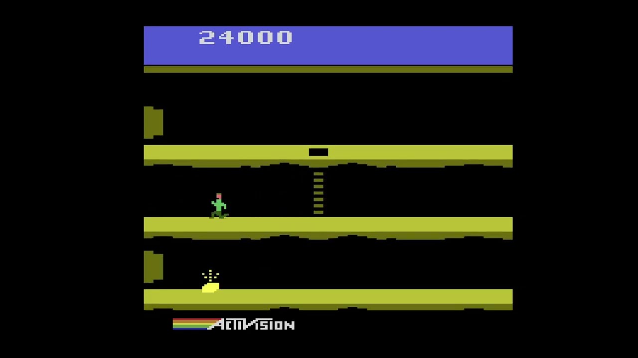 Full Game Walkthrough - Pitfall 2 - Atari 2600 - 100% Completion Perfect Score Guide