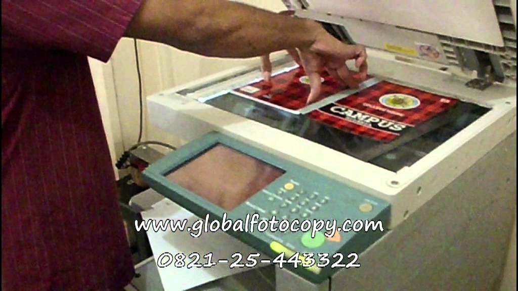 Cara Fotocopy Buku Dengan Canon IR 3570 / 4570 / 3045 / 3245